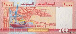 1000 Francs DJIBUTI  2005 P.42a FDC