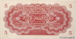 5 Piastres LIBIA  1951 P.05 SPL