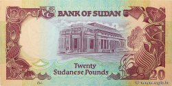 20 Pounds SUDAN  1991 P.47 q.FDC