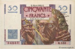 50 Francs LE VERRIER FRANCE  1950 F.20.15