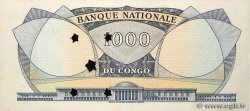 1000 Francs Annulé REPUBBLICA DEMOCRATICA DEL CONGO  1964 P.008a q.FDC