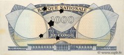 1000 Francs Annulé REPúBLICA DEMOCRáTICA DEL CONGO  1964 P.008a SC+
