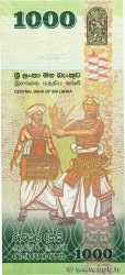 1000 Rupees SRI LANKA  2010 P.127a FDC