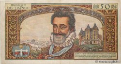 50 Nouveaux Francs HENRI IV FRANKREICH  1959 F.58.04 SS