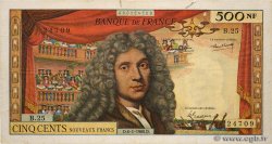 500 Nouveaux Francs MOLIÈRE FRANKREICH  1966 F.60.09 fSS