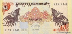 5 Ngultrum BHUTáN  2015 P.28c