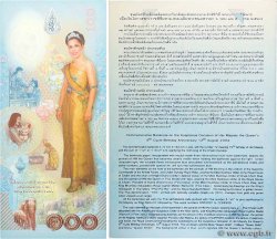 100 Baht Set de présentation THAILAND  2004 P.111 ST