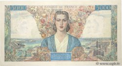 5000 Francs EMPIRE FRANÇAIS FRANKREICH  1945 F.47.42 fVZ