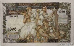 1000 Dinara SERBIA  1941 P.24 F