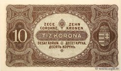 10 Korona HUNGARY  1920 P.060 XF+