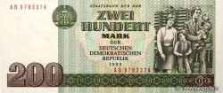 200 Mark GERMAN DEMOCRATIC REPUBLIC  1985 P.32