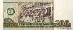 200 Mark ALLEMAGNE RÉPUBLIQUE DÉMOCRATIQUE  1985 P.32 NEUF