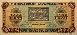 1000 Kuna CROATIA  1943 P.12a