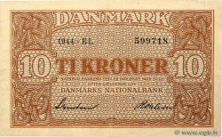10 Kroner DINAMARCA  1944 P.036a