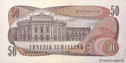 50 Schilling AUSTRIA  1970 P.143 VF