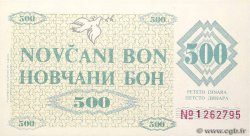 500 Dinara BOSNIA HERZEGOVINA Zenica 1992 P.007g