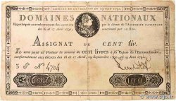 100 Livres FRANCE  1791 Ass.15a