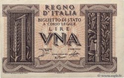 1 Lire ITALY  1939 P.026