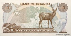 10 Shillings OUGANDA  1973 P.06c pr.NEUF