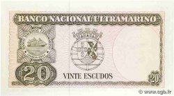 20 Escudos TIMOR  1967 P.26a pr.NEUF