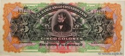 5 Colones Non émis COSTA RICA  1917 PS.122r
