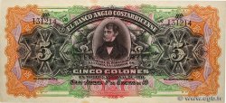 5 Colones Non émis COSTA RICA  1917 PS.122r