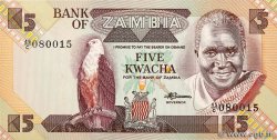 5 Kwacha ZAMBIA  1980 P.25d
