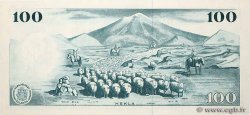 100 Kronur ICELAND  1961 P.44a UNC-