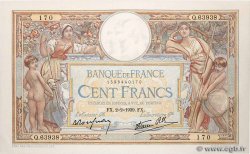 100 Francs LUC OLIVIER MERSON type modifié FRANKREICH  1939 F.25.41 fST+