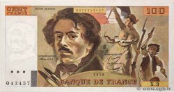 100 Francs DELACROIX FRANCE  1978 F.68.03