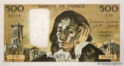 500 Francs PASCAL FRANKREICH  1969 F.71.04 VZ+