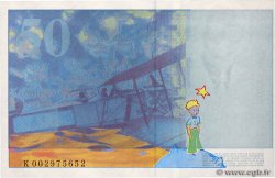 50 Francs SAINT-EXUPÉRY Fauté FRANKREICH  1992 F.72.01T ST