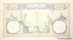 1000 Francs CÉRÈS ET MERCURE type modifié FRANCE  1937 F.38.03 VF