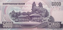 5000 Won NORTH KOREA  2006 P.46b UNC-