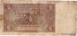 5 Zlotych POLAND  1948 P.135 G