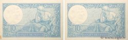 10 Francs MINERVE Consécutifs FRANKREICH  1932 F.06.16 VZ