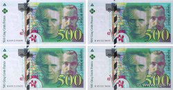 500 Francs PIERRE ET MARIE CURIE Consécutifs FRANKREICH  1995 F.76.02