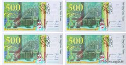 500 Francs PIERRE ET MARIE CURIE Consécutifs FRANKREICH  1995 F.76.02 fVZ