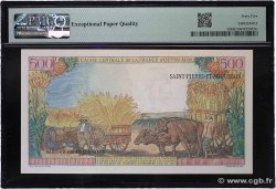 10 NF sur 500 Francs Pointe à Pitre SAINT PIERRE ET MIQUELON  1964 P.33 NEUF