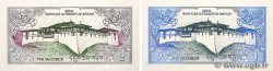 1 et 2 Ngultrum Lot BHUTáN  1986 P.12a FDC