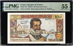 50 Nouveaux Francs HENRI IV FRANCE  1959 F.58.01 AU