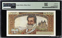 50 Nouveaux Francs HENRI IV FRANCE  1959 F.58.01 AU