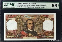 100 Francs CORNEILLE FRANCE  1970 F.65.29 UNC