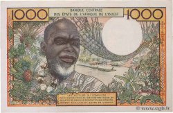 1000 Francs STATI AMERICANI AFRICANI  1959 P.004 q.FDC