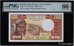 1000 Francs FRENCH AFARS AND ISSAS  1975 P.34