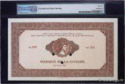 1000 Francs Spécimen FRENCH GUIANA  1942 P.15s FDC