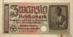 20 Reichsmark ALLEMAGNE  1940 P.R139