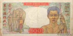 100 Piastres INDOCINA FRANCESE  1947 P.082a BB