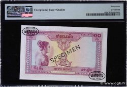 10 Piastres - 10 Kip Spécimen INDOCHINE FRANÇAISE  1953 P.102s NEUF