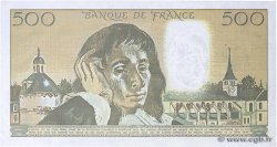 500 Francs PASCAL FRANKREICH  1990 F.71.44 fVZ